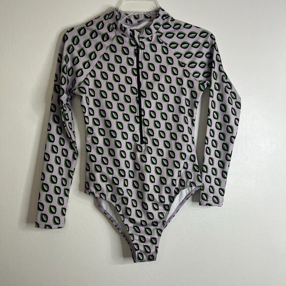 Cynthia Rowley Wetsuit Riva Surfsuit PKGEO Sz M Women's Swim Retail $215 - Picture 1 of 8
